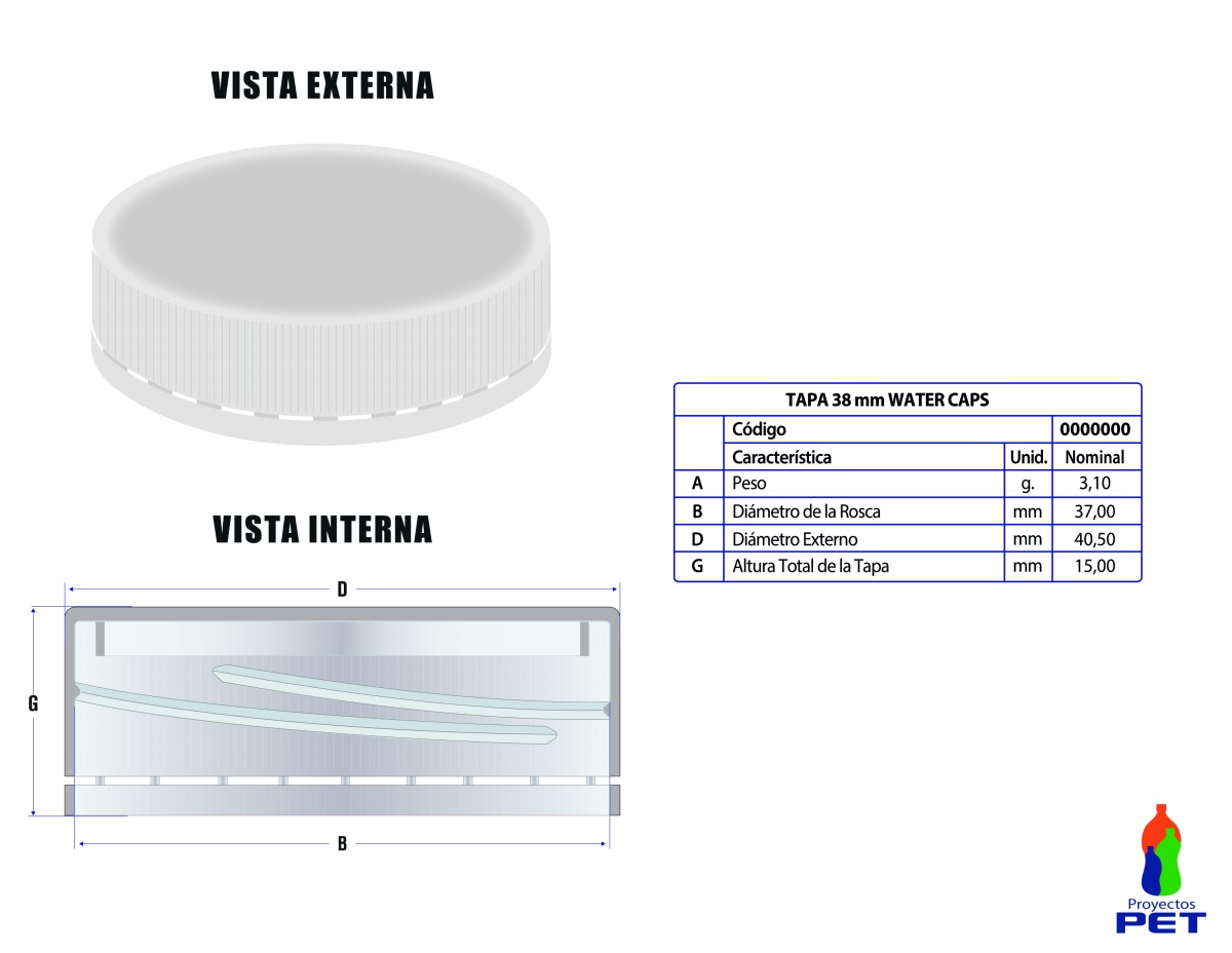 Botella PET de 3 litros - Proyectos PET | Preformas, Tapas, Botellas
